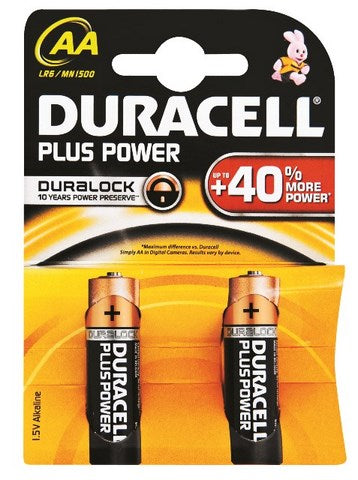 DURACELL BATT PLUS PWR AA