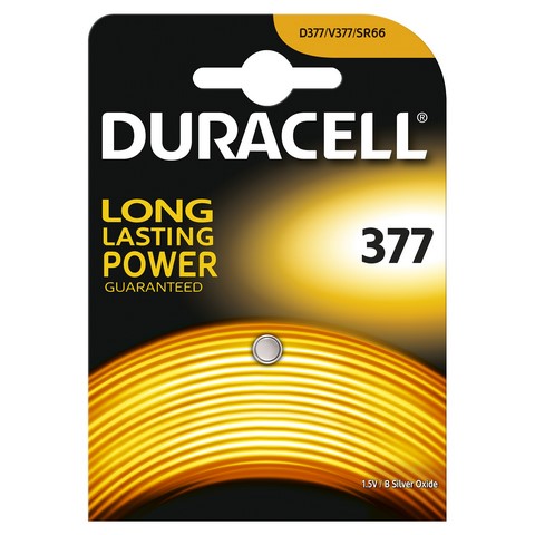 DURACELL BATT SILVER 377