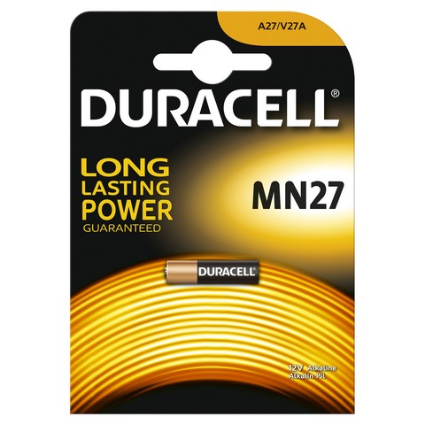 DURACELL BATT ALKALINE MN27