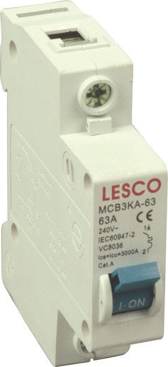 ELEC MTS.PREPAC C/BREAKER 3KA 63A