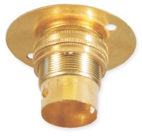 ELEC MTS LAMPHOLDER BRASS BATTON L