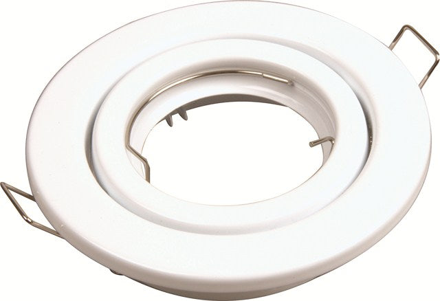 ELEC MTS D/LIGHT FIT STL TLT 12V 50W WHT