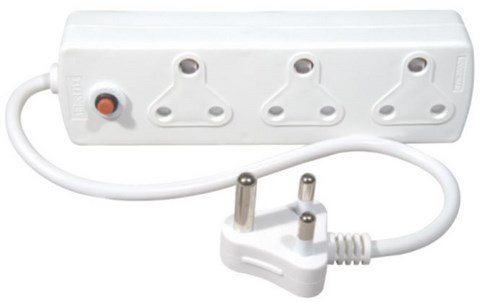 ELEC MTS.PREPAC MULTIPLUG 3WAY + O/LOAD