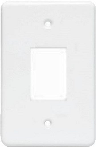 ELEC MTS SWITCH COVER PLATE 3L LOOSE CT