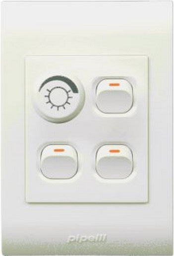 ELEC MTS SWITCH DIMMER ROTARY 4L 400W