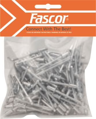 RIVET FASCOR PKT/100 AS3206 3.2X06MM
