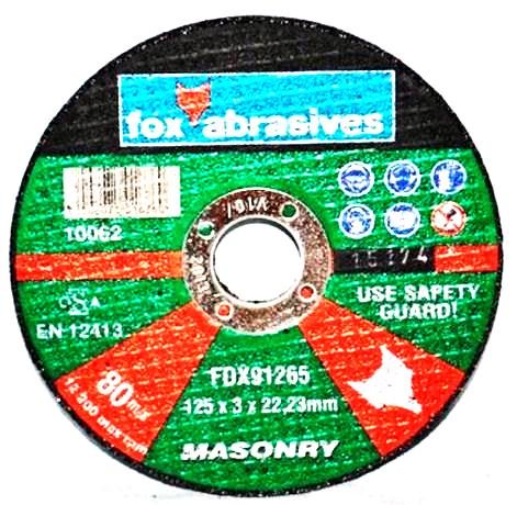 ABR FOX CUTOFF MASON 125X3.0MM