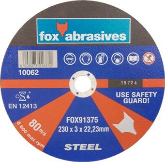 ABR FOX CUTOFF STEEL 230X3.0MM