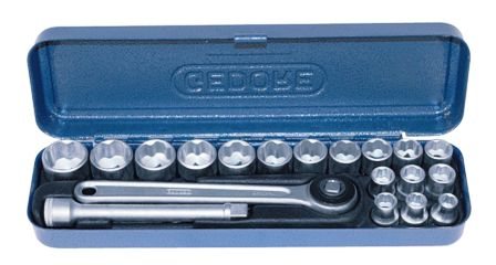 SOCKET GEDORE SET BHX 3/8 D30FMZ