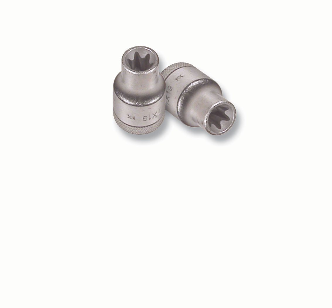 SOCKET GEDORE TORX 1/2DR TX19E-E24 F/M