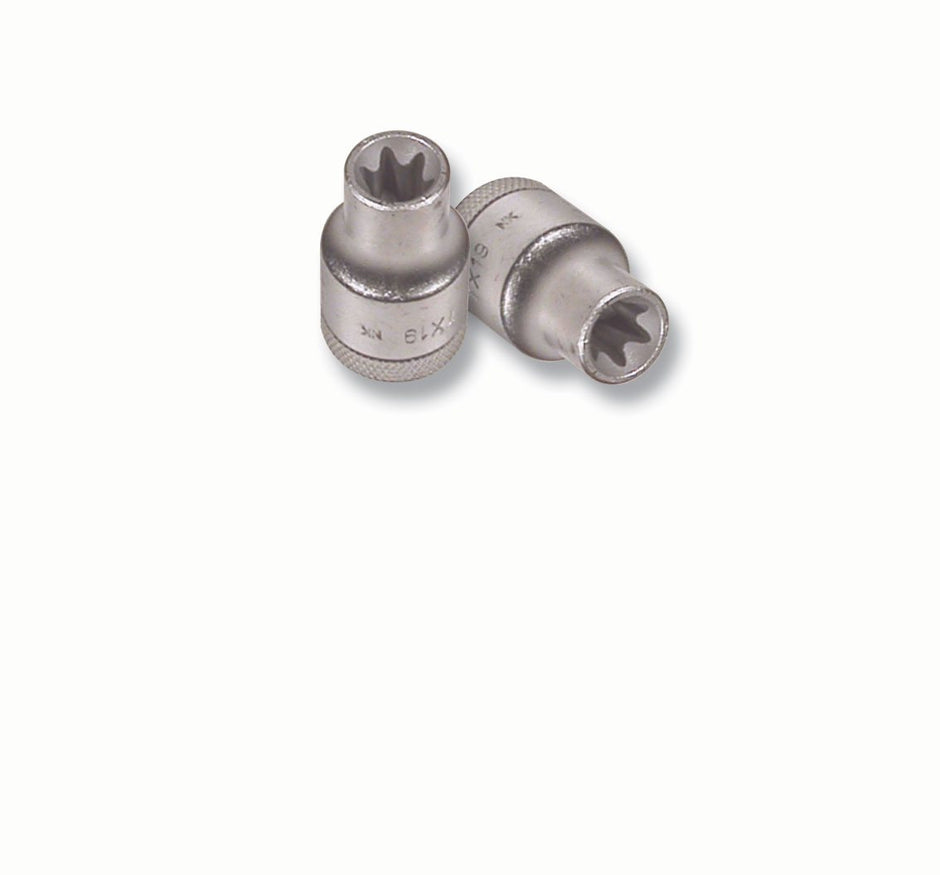 SOCKET GEDORE TORX 1/2DR TX19E-E24 F/M