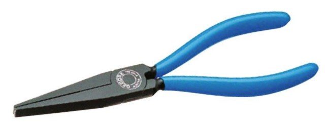 PLIER GED FLAT NOSE 160MM 8120-160JC