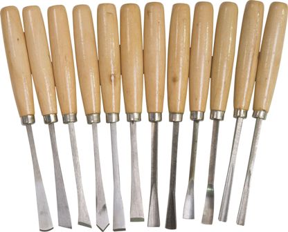 CHISEL MTS CARVING SET W/H 1 S