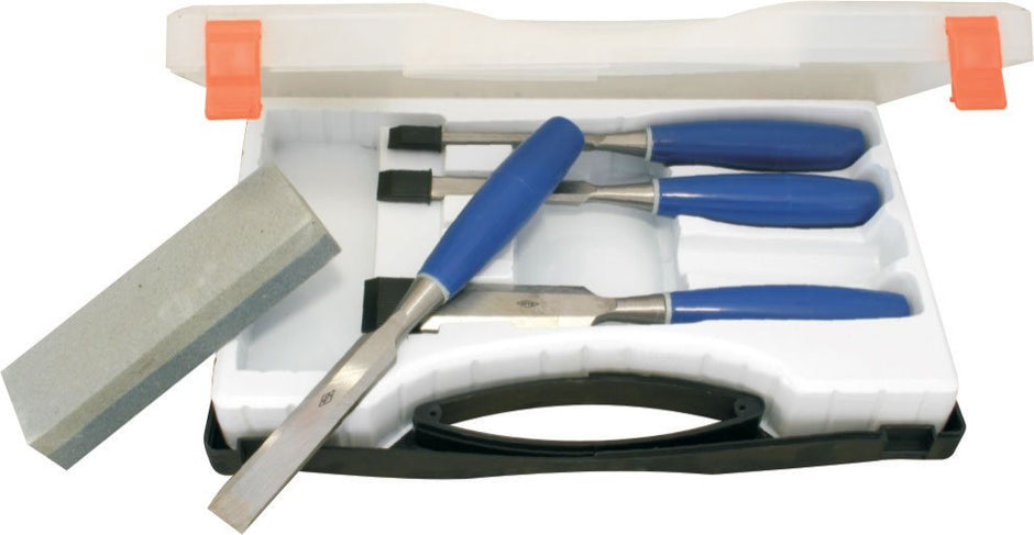 CHISEL MTS WOOD SET +OIL STONE WZ374