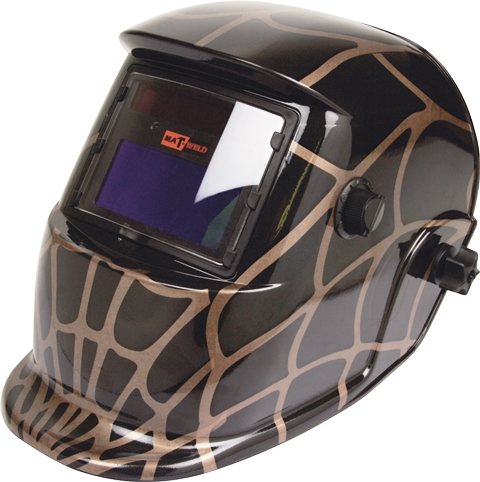 HELMET MATWELD AUTO DARK W/GRIND BLK WEB