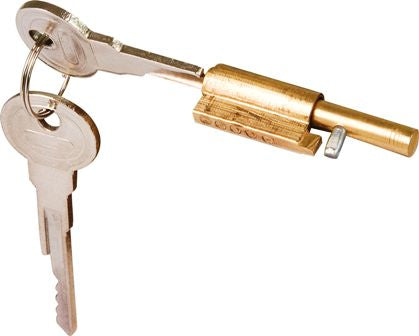 KEYHOLE MTS BLOCKER SOLID BRASS