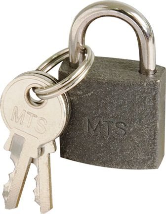 PADLOCK MTS IRON 63MM D/BLISTER WZ369