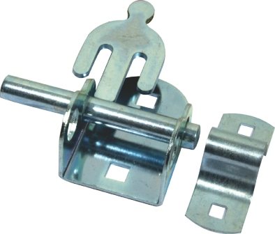 ABS BOLT D/E LOCK OVAL GLV 100MM