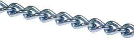 CHAIN MTS TWIST LINK 4MMX30M C/P 1866 Q