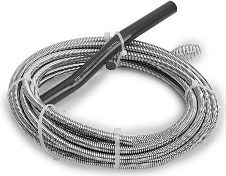 PIPE & DRAIN CLEANING COIL 7.6MX9MM