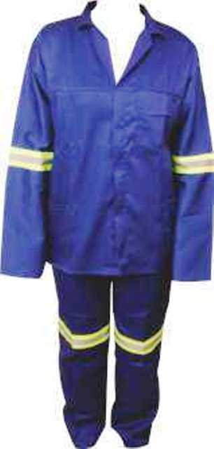 OVERALL REFLECTIVE ROYAL BLUE 46/117