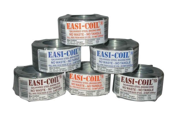 WIRE E/COIL GALV 250G 1.60 #09 15M