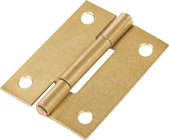 MACKIE HINGE BUTT BR/P 100MM