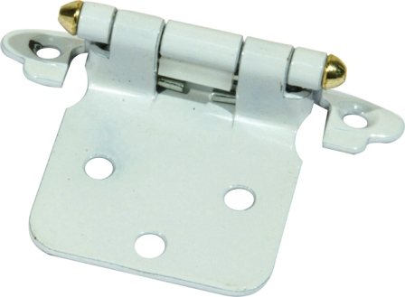 MACKIE HINGE SELF CLOSE WHITE/GOLD