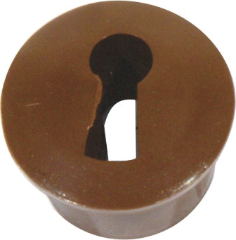 MACKIE LOCK C/BOARD ESCUTCHEON BROWN 2PC