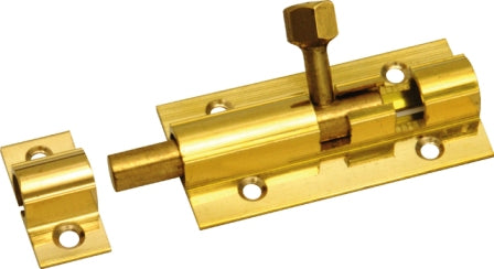 MACKIE BOLT BARREL STR S/BRASS 50MM 1PC