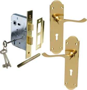 MACKIE LOCK SET 3L VIC GBL SCRL