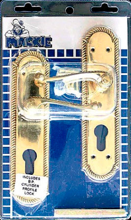 MACKIE LOCK SET GEO CYL GBL SCRL