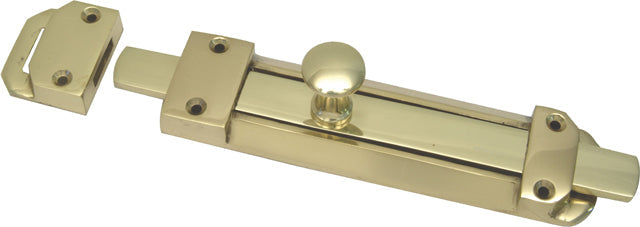 MACKIE BOLT SLIDE OPEN BRASS 200MM 1PC