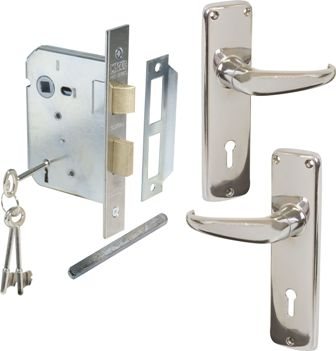 MACKIE LOCKSET MORTICE DIE CAST 3L