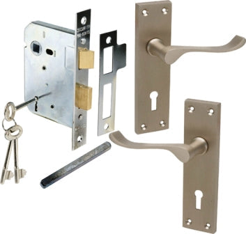 MACKIE LOCK SET 2L STR SCRL S/N