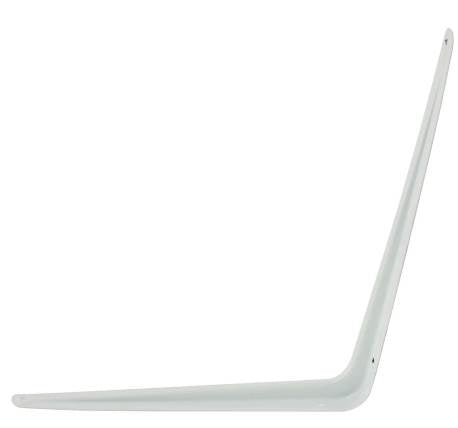 MACKIE WHITE SHELF BRACKETS 100 X 125MM