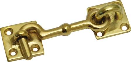 MACKIE HOOK CABIN SOLID BRASS 76MM 1PC
