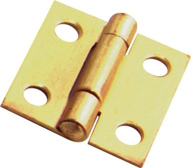 MACKIE HINGE BUTT BR/P 25MM 1PR