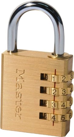 PADLOCK MASTER 20MM COMB BRASS 20-7771