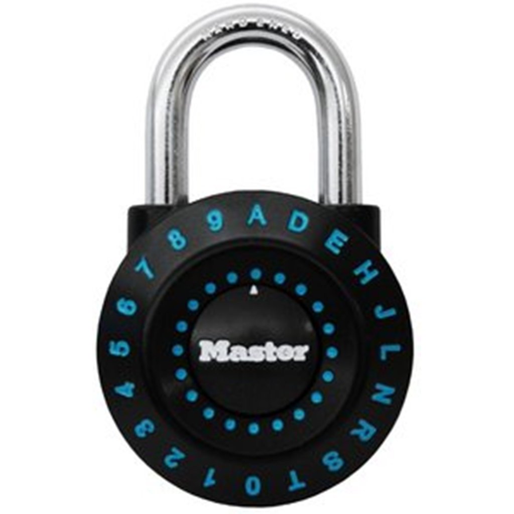 PADLOCK MASTER 49MM COMB NUNBER & LETTER