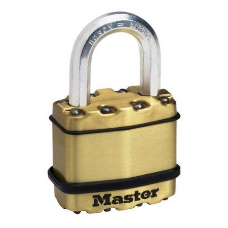 PADLOCK MAS EXL 45MM BRASS SHA MA455002