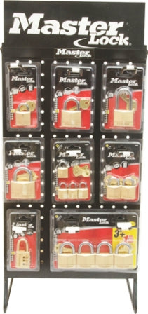 PADLOCK MASTER.DISP KIT COUNTER STAND 47