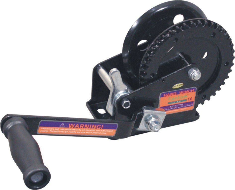 WINCH FANTOM HAND 630KG WITH CABLE (BW)