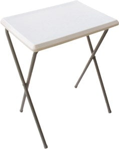 TABLE FOLDING WHITE 52X37CM