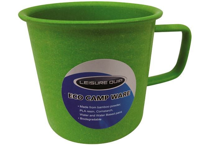MUG ECO CAMP 450ML GREEN B/GRAD