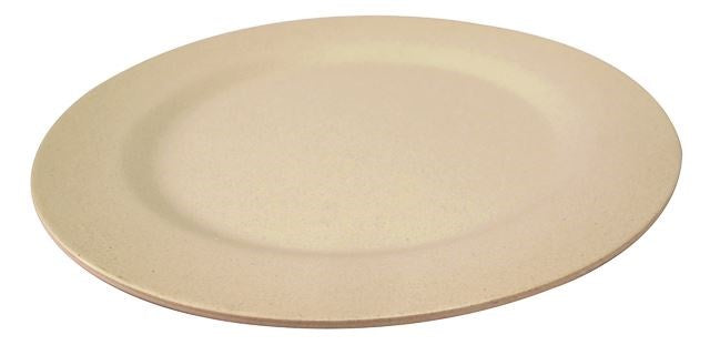 PLATE ECO CAMP 25CM WHITE B/GRAD