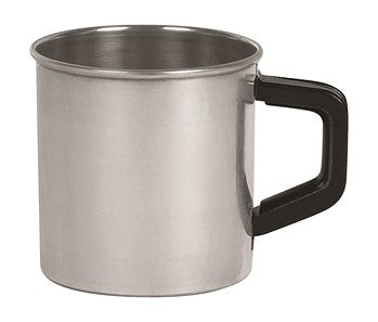 S/STEEL MUG INSUL HANDLE 9CM
