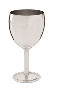 S/STEEL WINE GOBLET 200ML