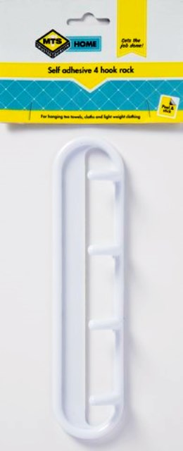 MTS HOME 4 HOOK RACK