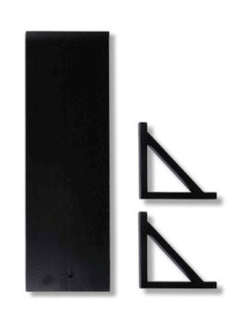 MTS HOME BRACKET&SHELF 450MMX200MM MAHOG
